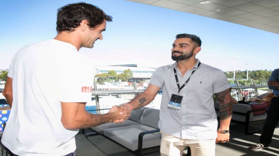 Virat Kohli and Roger Federer- India TV Hindi