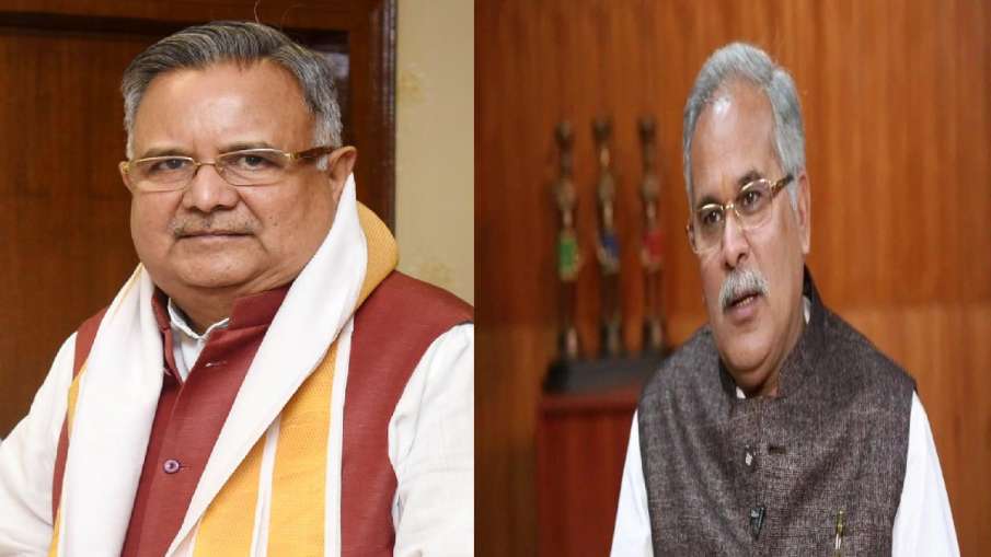 Raman Singh And Bhupesh Baghel- India TV Hindi News