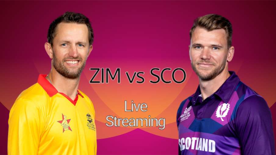 T20 World Cup 2022 SCO vs ZIM Live Streaming- India TV Hindi News