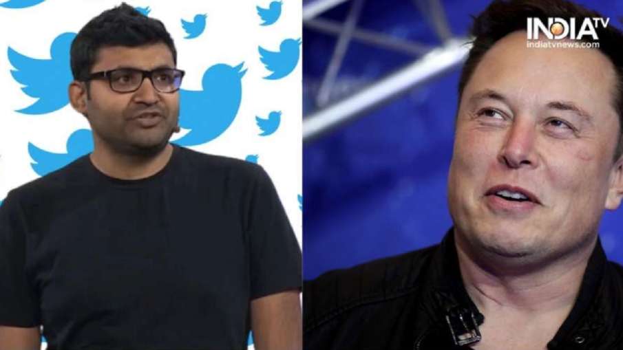 Elon Musk and Parag Agrawal- India TV Hindi News