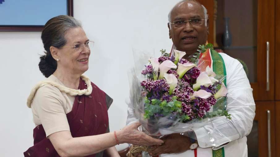 सोनिया गांधी और मल्लिकार्जुन खड़गे - India TV Hindi News