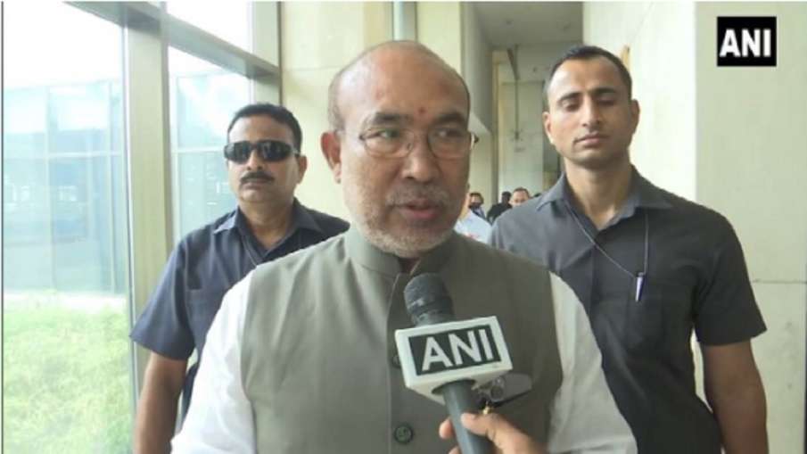 Manipur Chief Minister N Biren Singh- India TV Hindi News