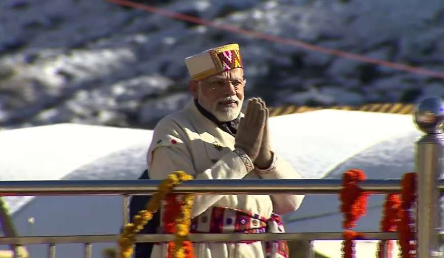 PM Modi at Kedarnath Dham- India TV Hindi News