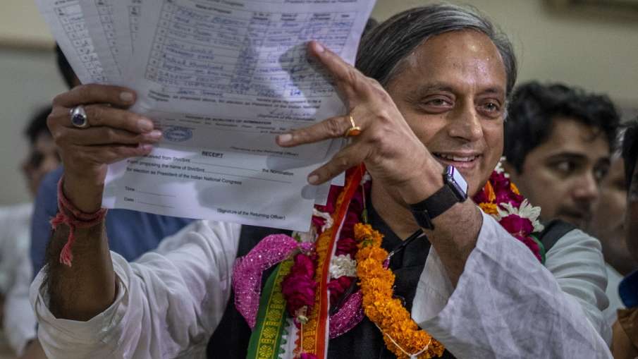 Congress President Election, G-23 cheated Shashi Tharoor, G-23, Shashi Tharoor- India TV Hindi