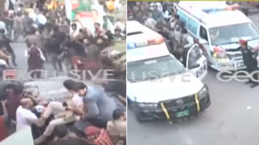 firing in imran khan rally- India TV Hindi News