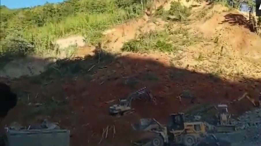 Stone mine collapses in Mizoram - India TV Hindi News