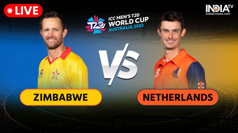 Zimbabwe vs Netherlands, T20 World Cup, live score - India TV Hindi News