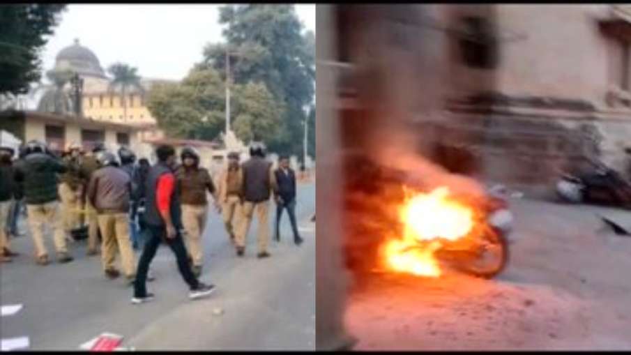 इलाहाबाद यूनिवर्सिटी में हिंसा- India TV Hindi