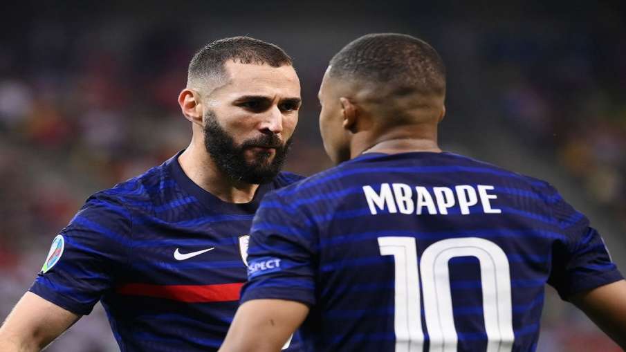 Kylian Mbappe and Karim Benzema - India TV Hindi