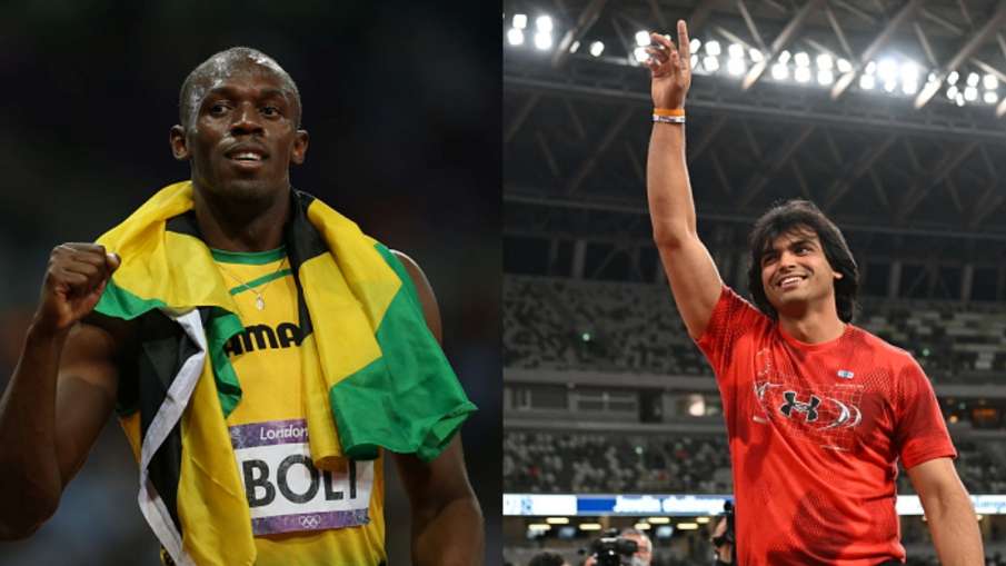 Neeraj Chopra and Usain Bolt- India TV Hindi