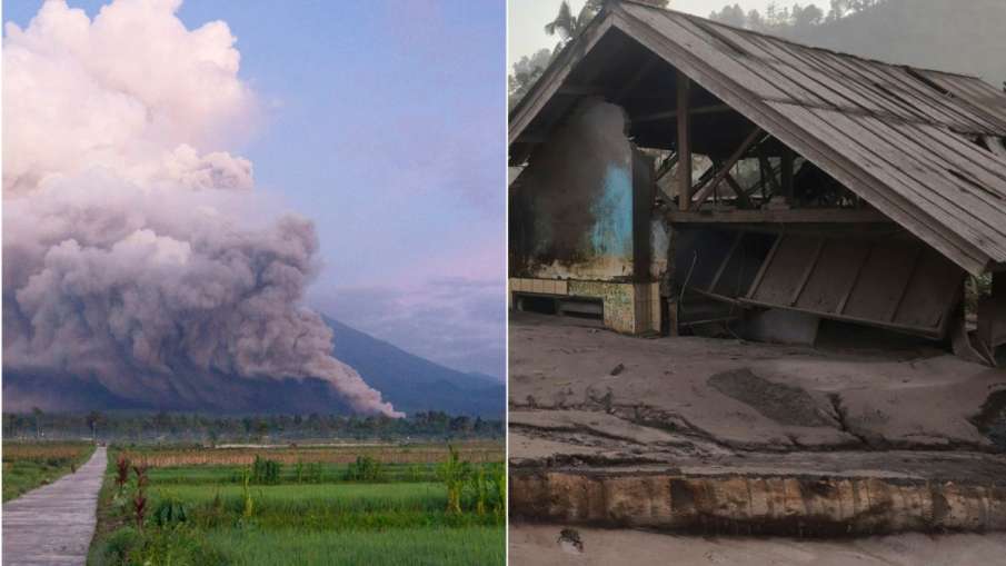 इंडोनेशिया में ज्वालामुखी विस्फोट हुआ- India TV Hindi