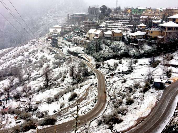 Snowfall in Himachal Pradesh - India TV Hindi