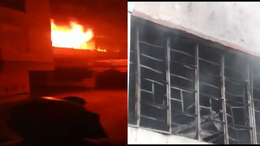 झारखंड में एक अस्पताल में लगी आग- India TV Hindi
