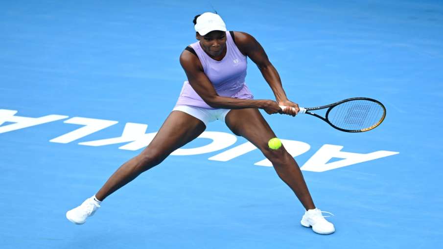 Venus Williams during  2023 ASB Classic- India TV Hindi