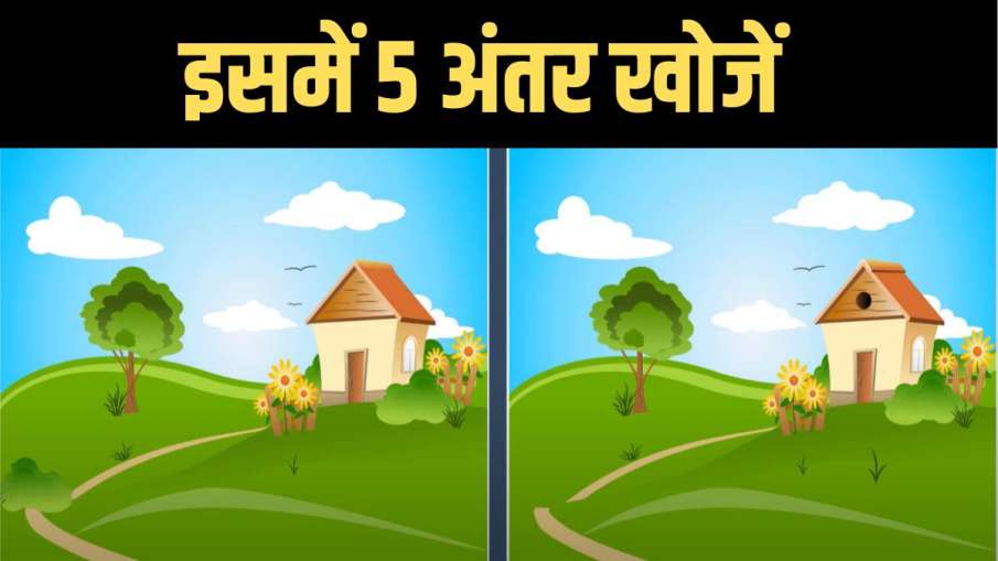इस फोटो में 5 अंतर खोजें- India TV Hindi