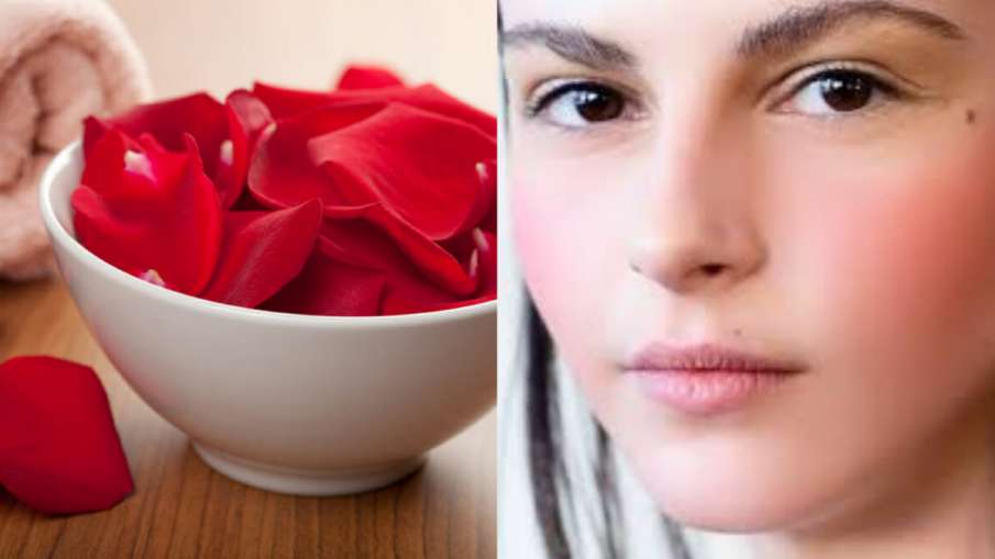 गुलाब की पंखुड़ियां से पाएं गुलाबी गाल Pink cheeks home remedies with