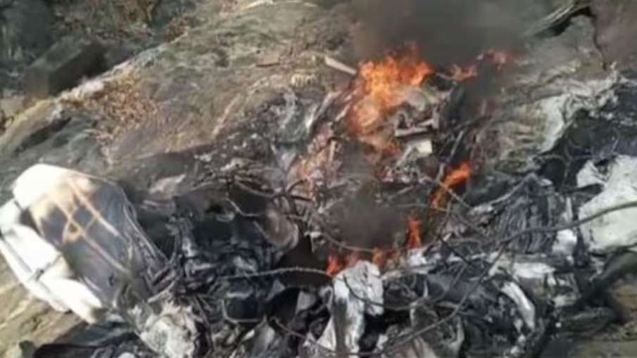 Plane crash in mp balaghat- India TV Hindi