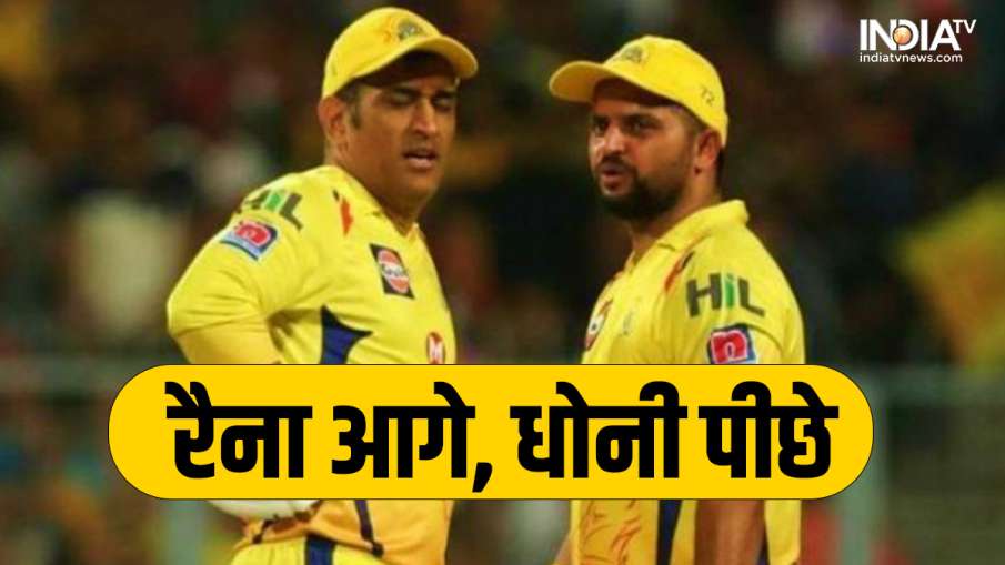 MS Dhoni and Suresh raina in CSK IPL- India TV Hindi