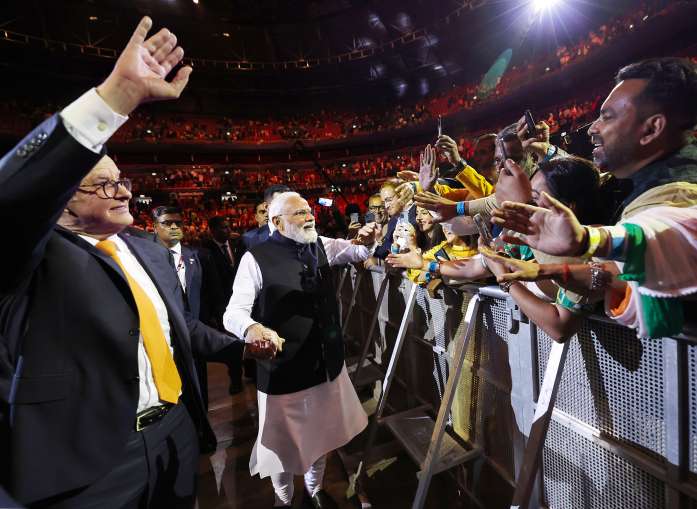 PM Modi and counterpart Anthony Albanese in Australia - India TV Hindi
