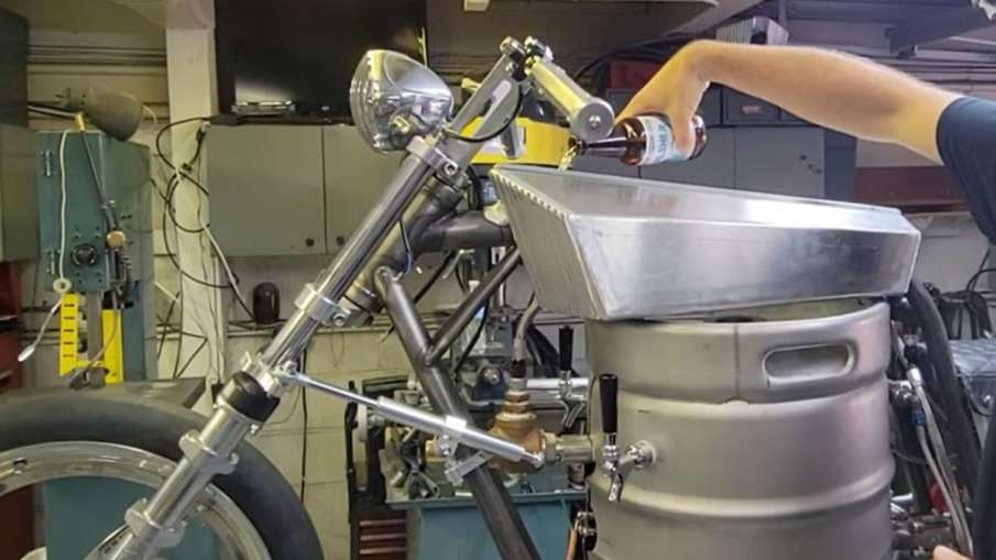 beer-powered motorcycle, beer-powered bike, US beer-powered motorcycle- India TV Hindi