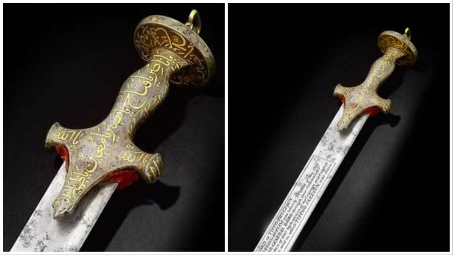 Tipu Sultan Sword Auction Tipu Sultan's sword auctioned bid for 140 crores