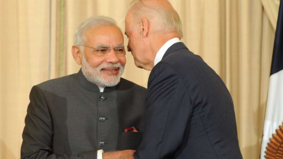प्रधानमंत्री नरेंद्र मोदी और राष्ट्रपति जो बाइडेन- India TV Hindi