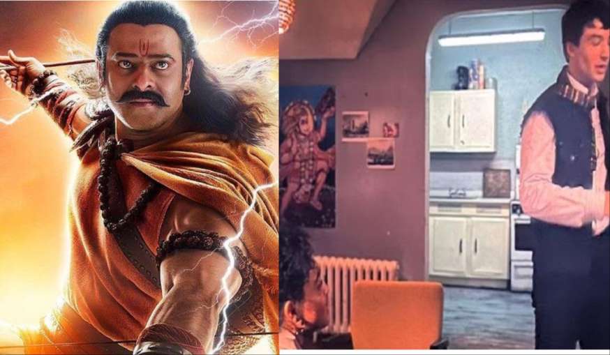 hanuman poster seen in Barry room in the movie the flash Netizens troll adipurush- India TV Hindi