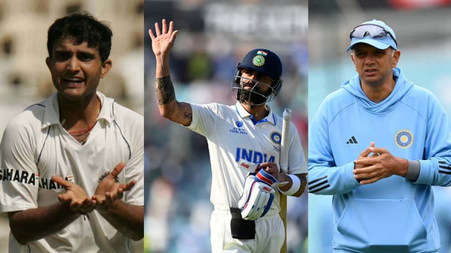 Sourav Ganguly, Virat Kohli and Rahul Dravid- India TV Hindi