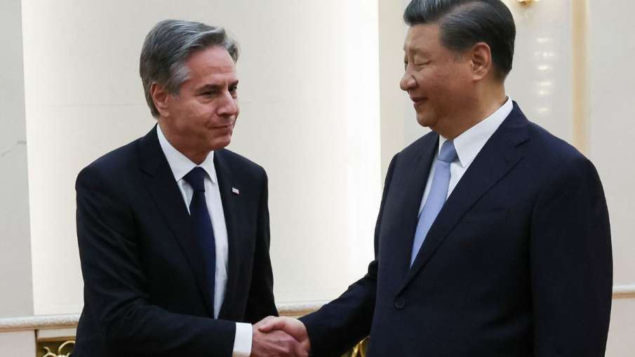 US Secretary of State Antony Blinken meets Chinese President Xi Jinping in Beijing - India TV Hindi