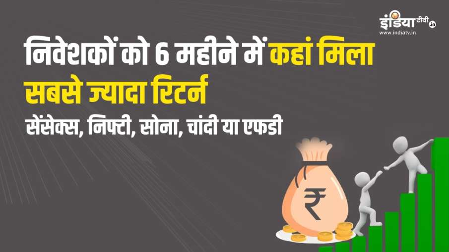 सेंसेक्स और निफ्टी ने सोने-चांदी, FD - India TV Paisa