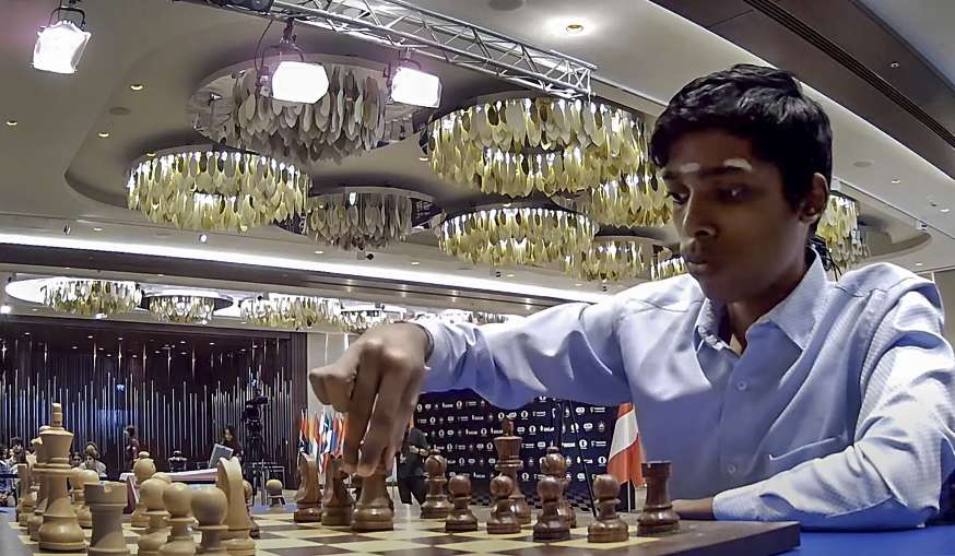 Chess World Cup: Indian Grandmaster Praggnanandhaa stuns Caruana; sets up  summit with Carlsen