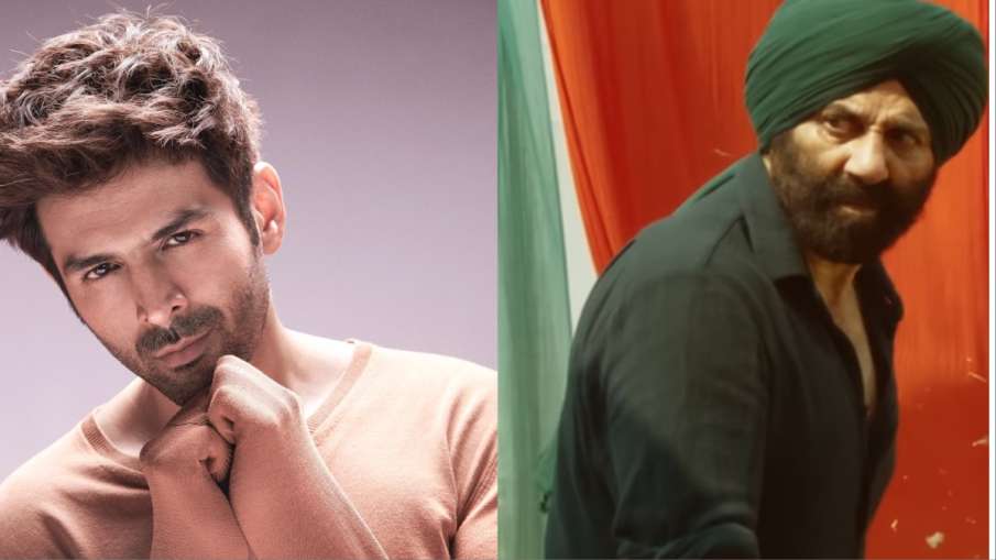 Kartik Aaryan favourite scene of Gadar 2 actor praised Sunny Deol by sharing the video- India TV Hindi