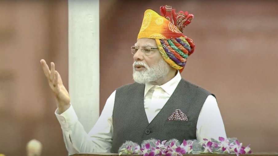 PM Modi Lal Qila- on India TV Hindi