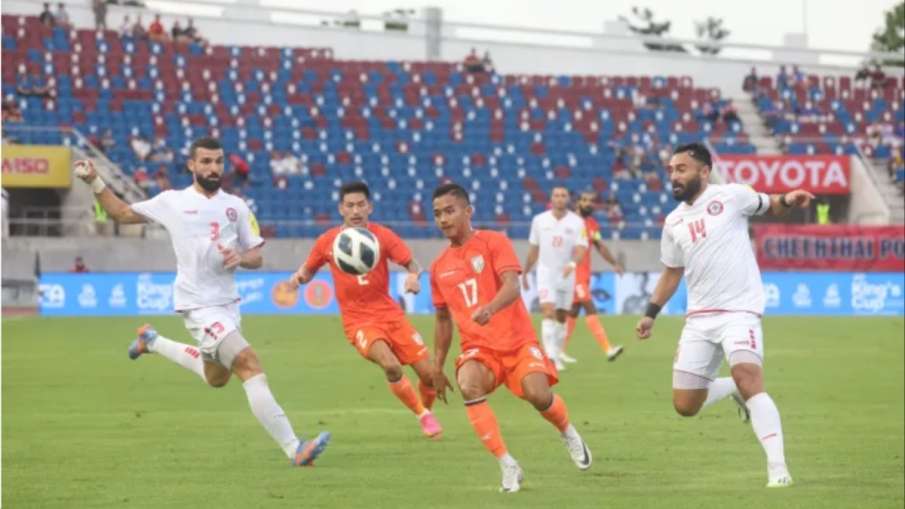 India vs Lebanon, Kings Cup, Football Team- India TV Hindi