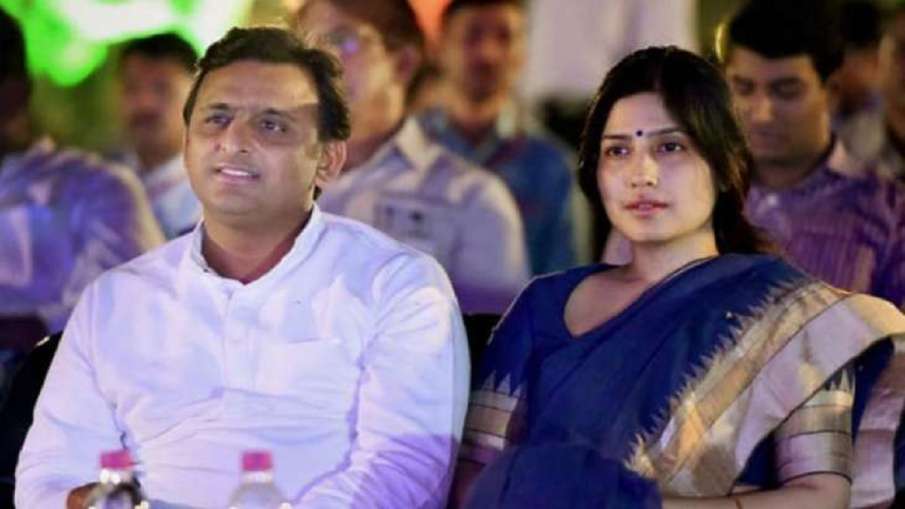 Akhilesh Yadav And Dimple Yadav- India TV Hindi