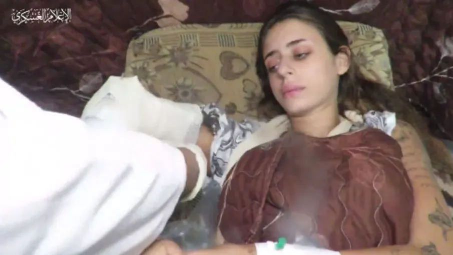 हमास ने जारी किया बंधक गर्ल का वीडियो।- इंडिया टीवी हिंदी