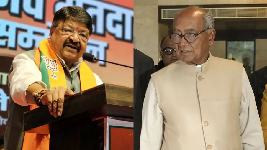 Kailash Vijayvargiya, Digvijaya Singh, Madhya Pradesh- India TV Hindi