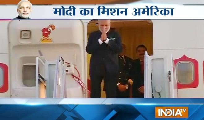 PM मोदी न्यूयार्क...- India TV Hindi