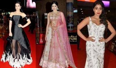 SIIMA Awards Day 1 श्रिया सरन चलीं रेड कार्पेट पर