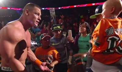 VIDEO: 7 साल की बच्ची पर JOHN CENA...- India TV Hindi