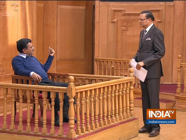'आप की अदालत' में अरविंद केजरीवाल ने कहा- दिल्ली चुनाव में 'आप' को हराने के लिए सभी पार्टियों ने हाथ मिलाया (Full Episode)