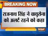रक्षामंत्री राजनाथ सिंह ने भारतीय वायुसेना को एलएसी पर सतर्क रहने को कहा