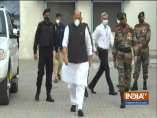 रक्षामंत्री राजनाथ सिंह लद्दाख और जम्मू और कश्मीर के दो दिवसीय दौरे पर लेह के लिए रवाना हुए
