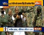 रक्षामंत्री राजनाथ सिंह, सीडीएस जनरल बिपिन रावत और सेना प्रमुख स्टाकना, लेह पहुंचे