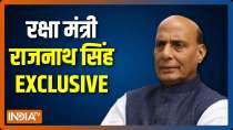 रक्षा मंत्री Rajnath Singh India TV से बोले- BJP ने कभी हिन्दू-मुस्लिम की राजनीति नहीं की